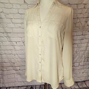 Express Cream Portofino Button Down Shirt